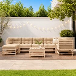 Perfect 8 Piece Lounge Set for Daily Outdoor Use