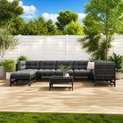 Practical 8 Piece Lounge Set for Your Outdoor Living Area