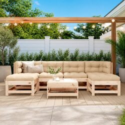 Versatile 7 Piece Patio Set for Various Outdoor Settings