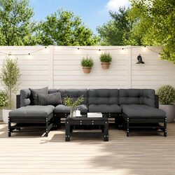 Practical 7-Piece Garden Lounge Set for Outdoor Spaces