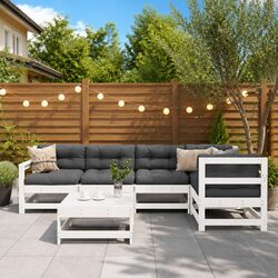 Practical 6-Piece Lounge Set for Outdoor Spaces