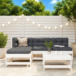 Practical 5 Piece Garden Lounge Set for Relaxation