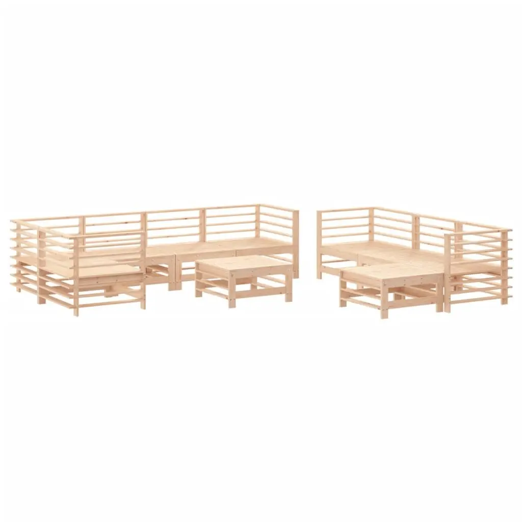10 Piece Lounge Set for Outdoor Spaces