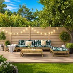 Versatile 5-Piece Lounge Set for Your Outdoor Living