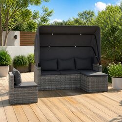 Versatile 4-Piece Sofa Set for Your Outdoor Spaces
