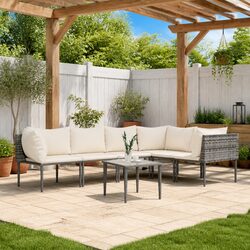 Practical 7 Piece Lounge Set for Your Garden