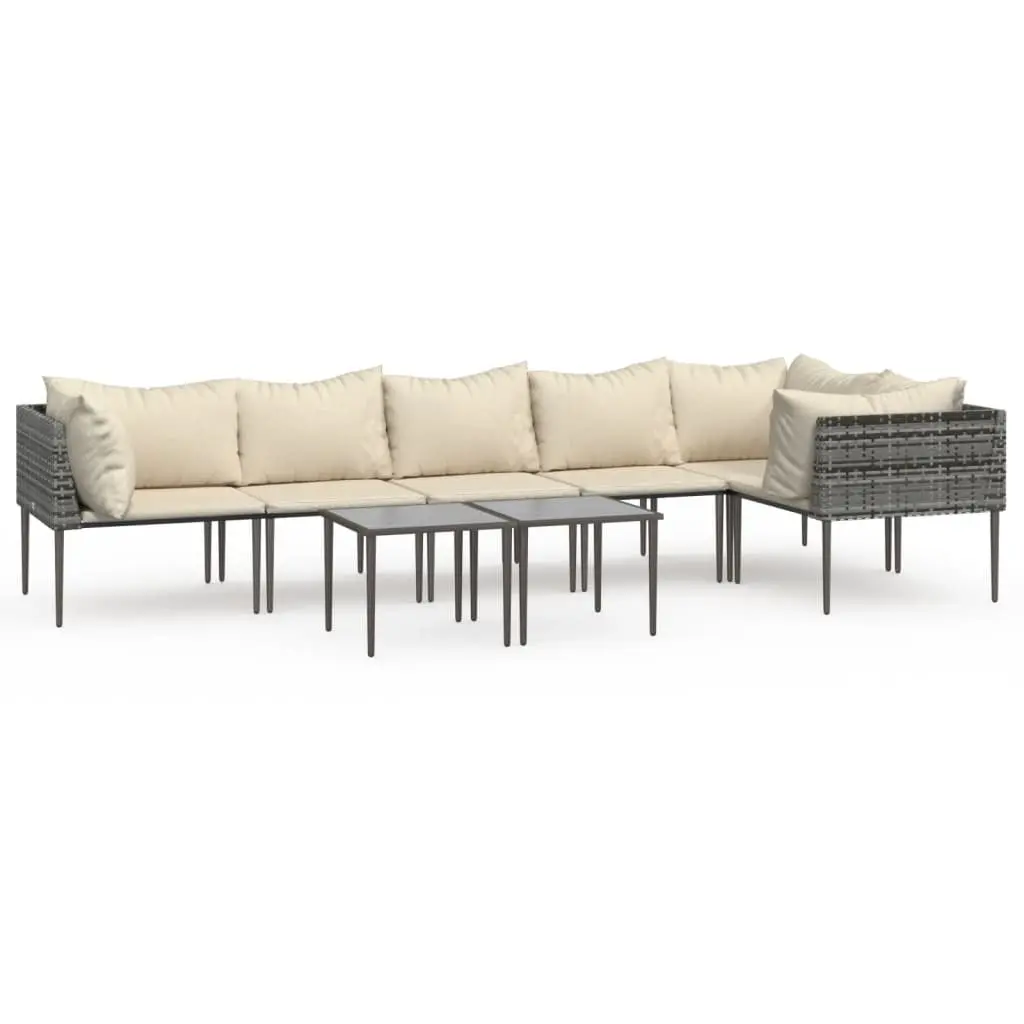 8-Piece Outdoor Lounge Set for Garden & Patio