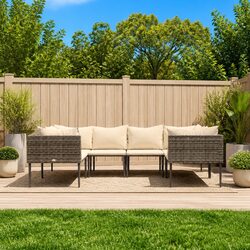 Versatile 6 Piece Garden Lounge Set for Outdoor Living