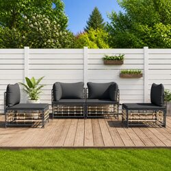 4-Piece Lounge Set: Ideal for Any Outdoor Gathering