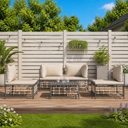 Ideal 5-Piece Garden Lounge Set for Your Outdoor Needs