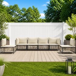 Versatile 6-Piece Garden Lounge Set for Any Outdoor Area
