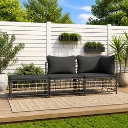 Ideal 3-Piece Lounge Set for Patios and Gardens