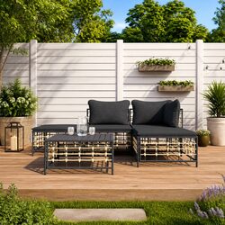 Practical 5 Piece Lounge Set for Your Outdoor Living
