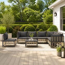 Versatile 8-Piece Garden Set for Patios and Gardens