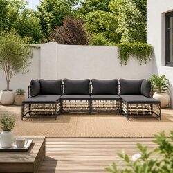 Versatile 6-Piece Outdoor Lounge Set for Any Space