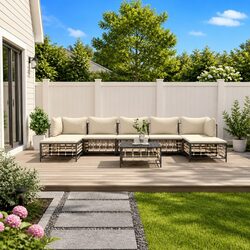 Perfect 8-Piece Lounge Set for Your Outdoor Space