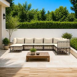 Practical 8 Piece Lounge Set for Your Outdoor Needs