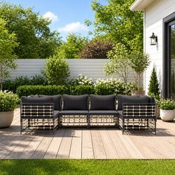 Perfect for Patios: 6-Piece Garden Lounge Set