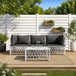 Ideal 4-Piece Outdoor Lounge Set for Relaxing