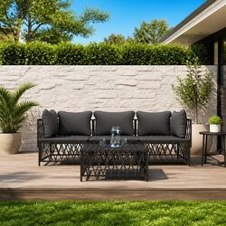 Versatile 4-Piece Garden Lounge Set - Perfect for Outdoor Living