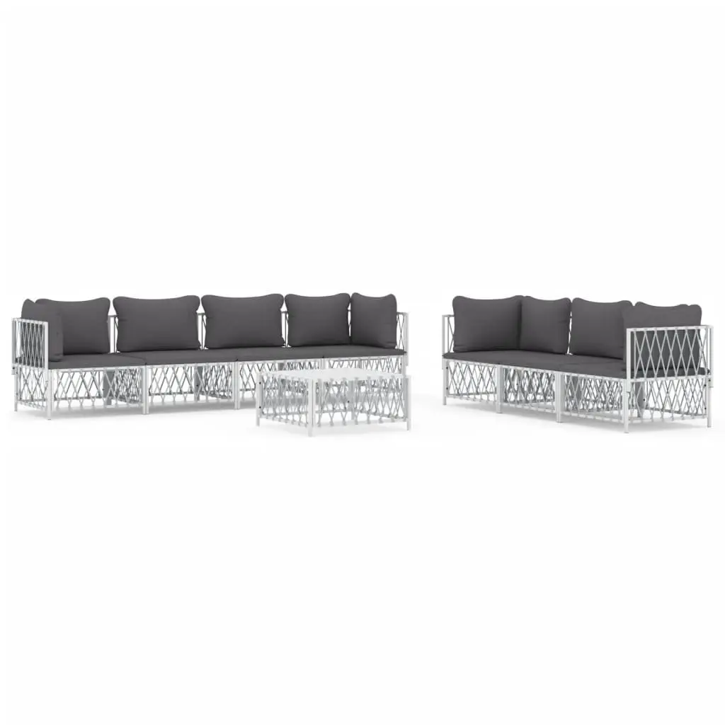 8-Piece Modular Sofa Set for Outdoor Living