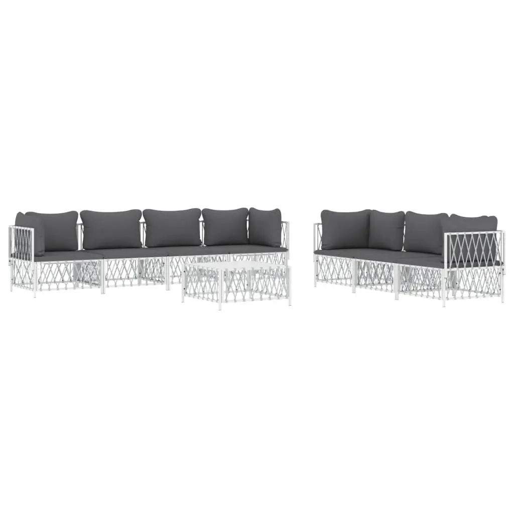8-Piece Modular Sofa Set for Outdoor Living