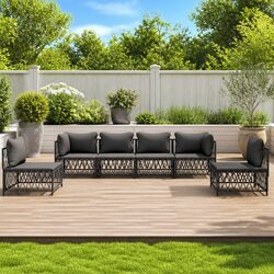 Versatile 6-Piece Lounge Set for Your Garden