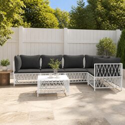 Ideal 6-Piece Lounge Set for Outdoor Gatherings