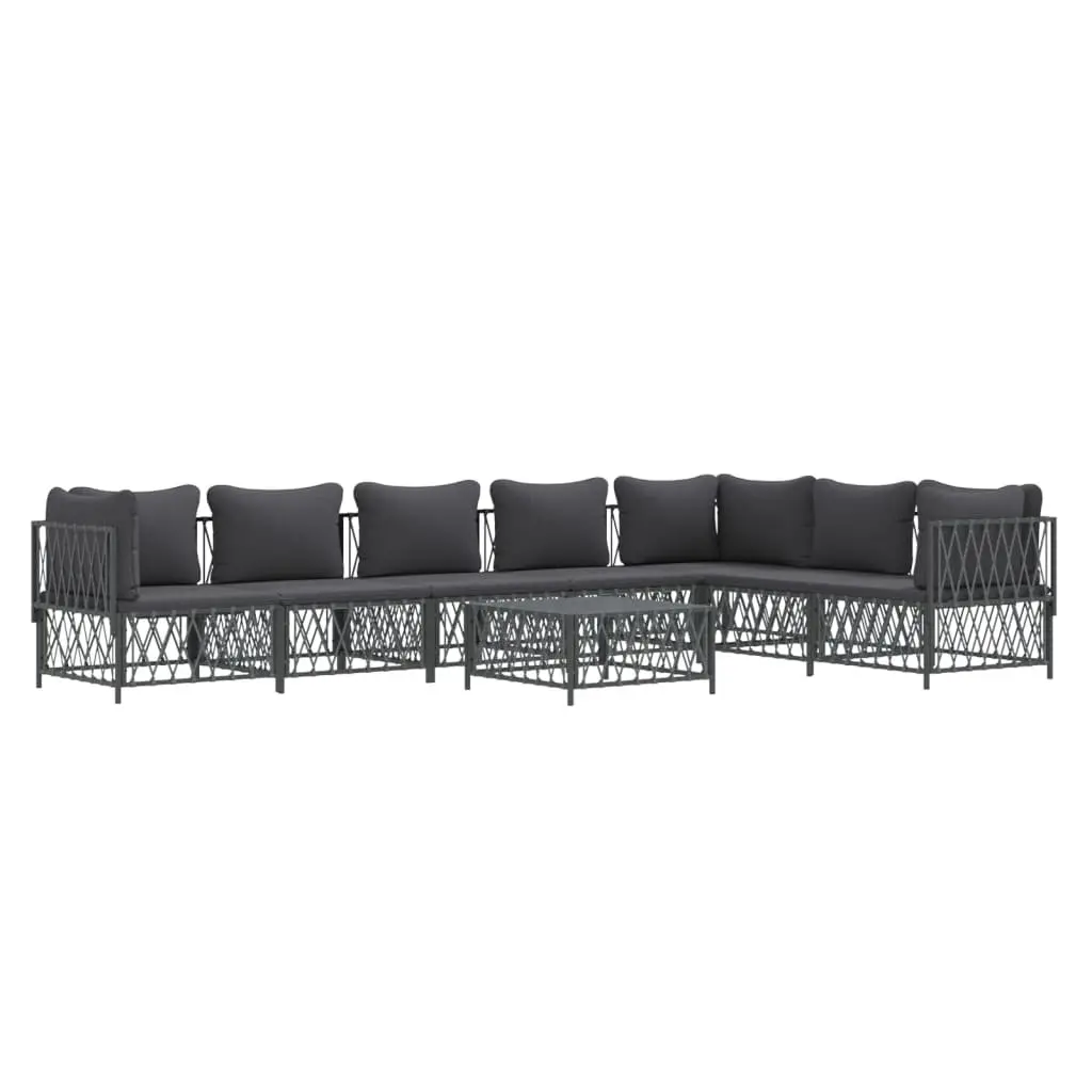 8-Piece Garden Lounge Set for Relaxation