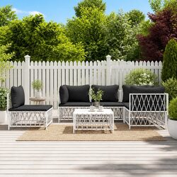 Versatile 6 Piece Garden Lounge Set for Any Outdoor Space