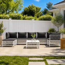 Versatile 8-Piece Garden Lounge Set for Your Outdoor Space