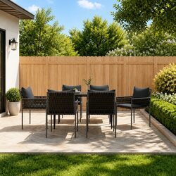 Ideal 7 Piece Dining Set for Your Outdoor Gatherings