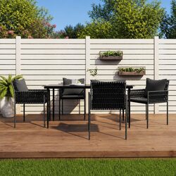 Practical 5 Piece Dining Set for Outdoor Gatherings