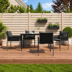 Comfortable 4-Piece Outdoor Chair Set for Your Patio