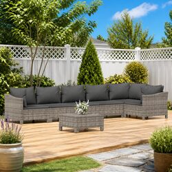 Perfect Fit: 7 Piece Garden Lounge Set for Your Outdoor Area