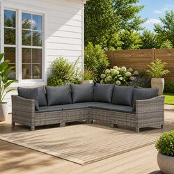 Practical 5 Piece Outdoor Lounge Set for Your Garden