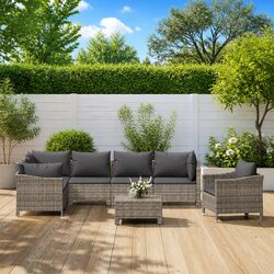 Versatile 8 Piece Outdoor Lounge Set for Any Home