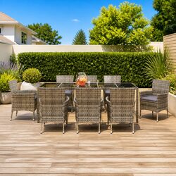 Perfect 9-Piece Dining Set for Outdoor Gatherings