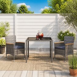 Practical Grey Outdoor Dining Set for Everyday Use