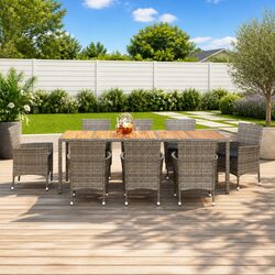 Ideal 9 Piece Garden Dining Set for Your Patio