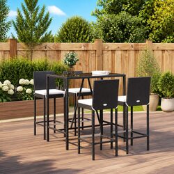 Ideal 5-Piece Bar Set for Your Patio or Garden