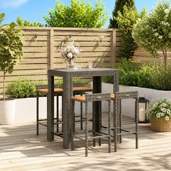 Ideal 5 Piece Outdoor Bar Set for Entertaining