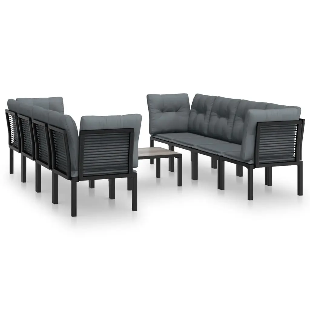 9 Piece Garden Lounge Set for Outdoor Spaces
