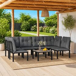 Practical 7 Piece Lounge Set Perfect for Any Outdoor Setting