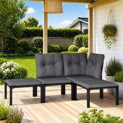 Practical 4 Piece Lounge Set for Your Outdoor Needs