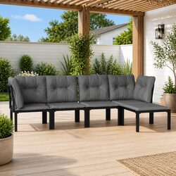 Versatile 5 Piece Lounge Set for Your Patio
