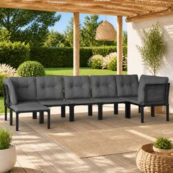 Practical 7 Piece Lounge Set for Any Outdoor Setting