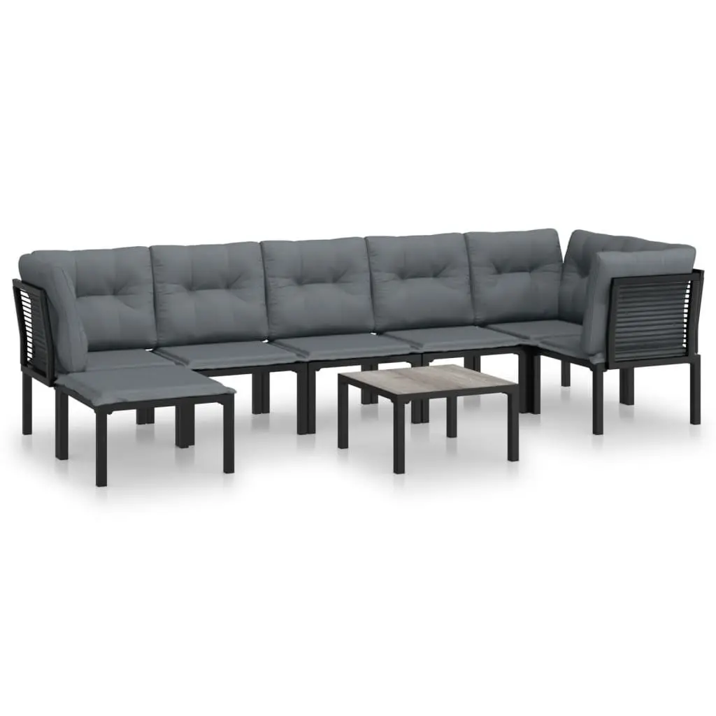 8 Piece Garden Lounge Set for Outdoor Use