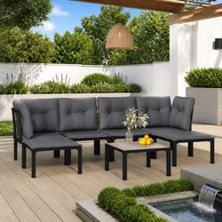 Practical 7 Piece Outdoor Lounge Set - Comfortable & Stylish