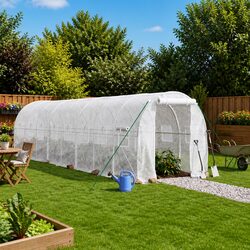 Practical 12 m² Greenhouse for All Your Gardening Needs